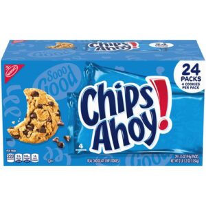 Chip´s Ahoy cookies, 24 Packs