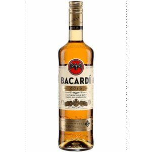 Bacardi Gold rum, 1 liter
