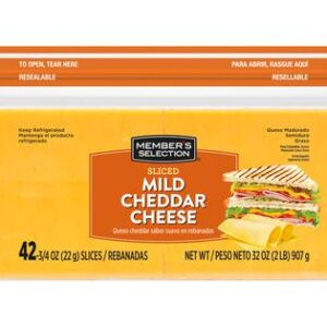 Mild Cheddar Cheese 2 Lb