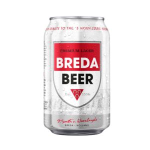 Breda Lager Beer, 24 Pack