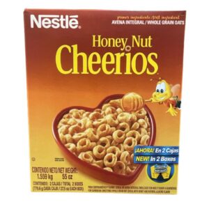 Cereal Honey Nut Cheerios , 27.5 oz